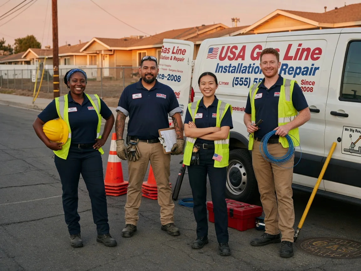 Gas Line Installation company in Cowden, IL